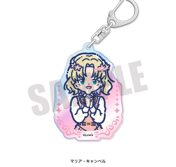Playful Mind Company My Next Life as a Villainess: All Routes Lead to Doom! X Retro Pop Aurora Acrylic Keychain Maria รูปภาพ 1