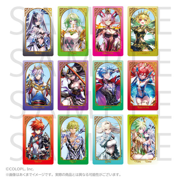 Stella Notes Shironeko Project NEW WORLD'S Trading Acrylic Card (12th Anniversary ver.) A 12Pack BOX
