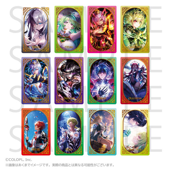 Stella Notes Shironeko Project NEW WORLD'S Trading Acrylic Card (Awakening Photo ver.) B 12Pack BOX รูปภาพ 1