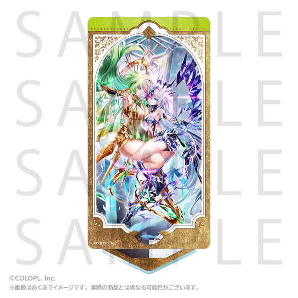 Stella Notes Shironeko Project NEW WORLD'S Acrylic Stand Xryx / Yups image 1