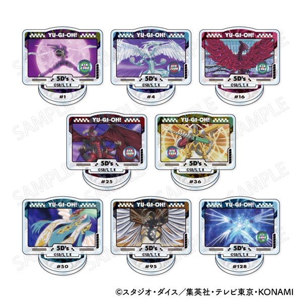 XEBEC Yu-Gi-Oh! 5D's Mini Acrylic Stand 8Pack BOX image 1