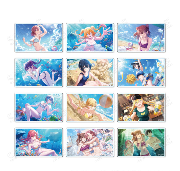 XEBEC TV Anime "2.5 Dimensional Seduction" Trading Acrylic Card Vol.1 12Pack BOX รูปภาพ 1
