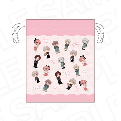 Contents Seed Haruno-san no koto nante Zenzen Suki Drawstring Bag B 圖片 1
