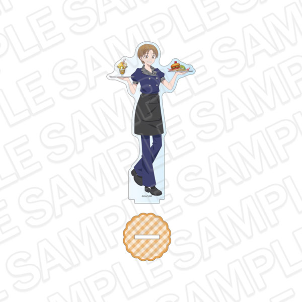 Contents Seed TV Anime "The Ramparts of Ice" Acrylic Figure Miki Azumi cafe ver.