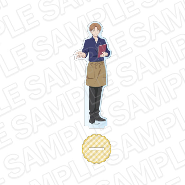 Contents Seed TV Anime "The Ramparts of Ice" Acrylic Figure Minato Amamiya cafe ver. รูปภาพ 1