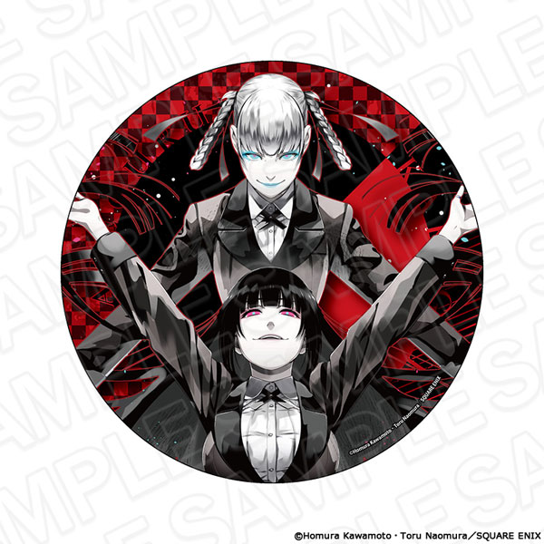 Contents Seed Kakegurui De-Can Badge PALE TONE series Yumeko Jabami & Kirari Momobami vol.4