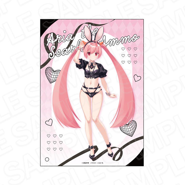 Contents Seed Aria the Scarlet Ammo Mini Acrylic Art Aria Holmes Kanzaki Bondage Bunny ver. Bild 1