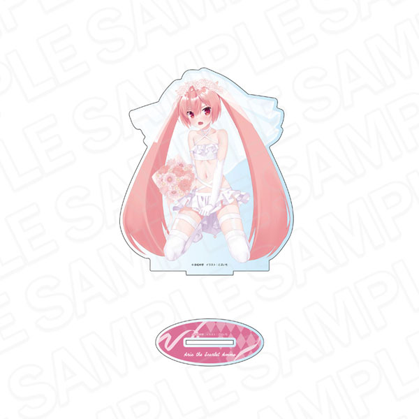 Contents Seed Aria the Scarlet Ammo Hologram Deka Acrylic Stand Aria Holmes Kanzaki Swimsuit Wedding ver. รูปภาพ 1