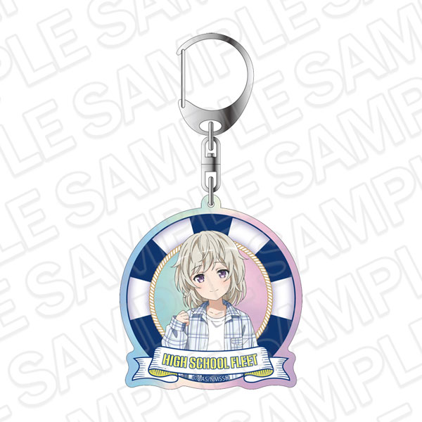 Contents Seed Movie High School Fleet Aurora Keychain Shima Tateishi 10th Anniversary ver.