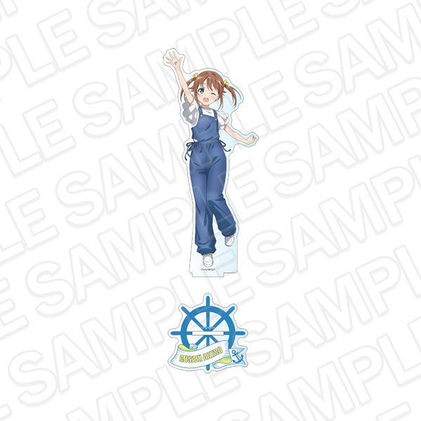 Contents Seed Movie High School Fleet Deka Acrylic Stand Akeno Misaki 10th Anniversary ver.