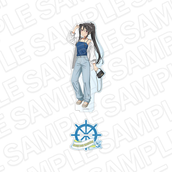 Contents Seed Movie High School Fleet Deka Acrylic Stand Mashiro Munetani 10th Anniversary ver.