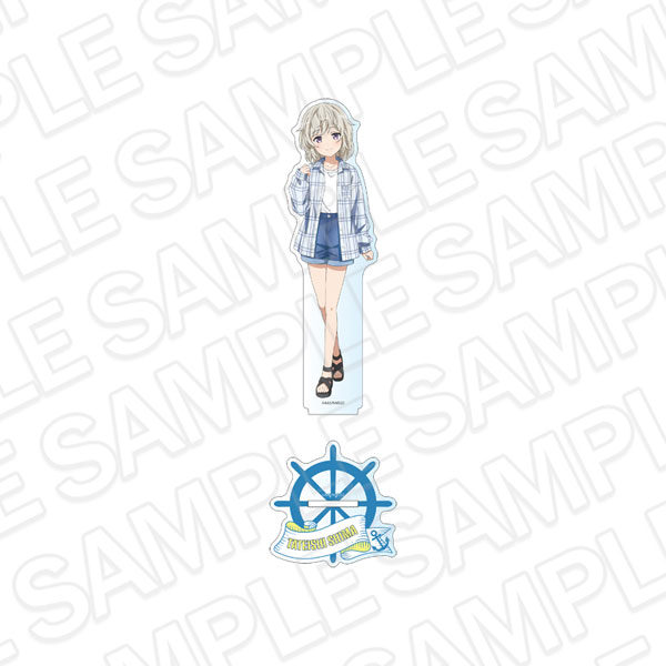 Contents Seed Movie High School Fleet Deka Acrylic Stand Shima Tateishi 10th Anniversary ver.