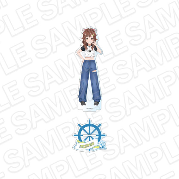 Contents Seed Movie High School Fleet Deka Acrylic Stand Mei Irizaki 10th Anniversary ver.