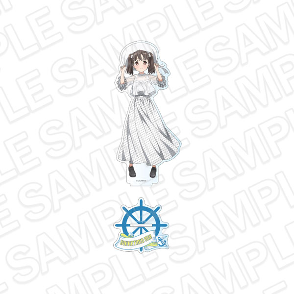 Contents Seed Movie High School Fleet Deka Acrylic Stand Rin Shiretoko 10th Anniversary ver.