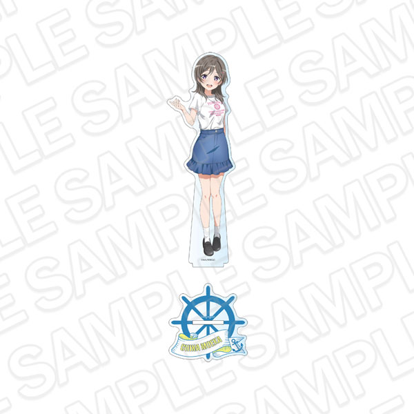 Contents Seed Movie High School Fleet Deka Acrylic Stand Moeka China 10th Anniversary ver.