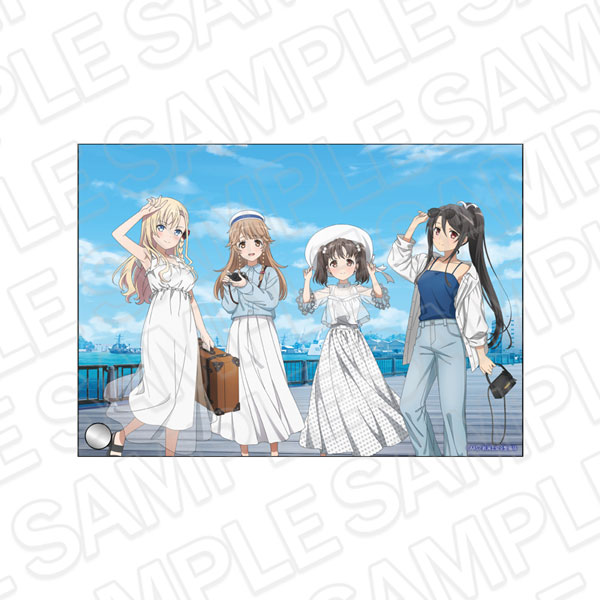 Contents Seed Movie High School Fleet Mini Acrylic Art B 10th Anniversary ver. 圖片 1