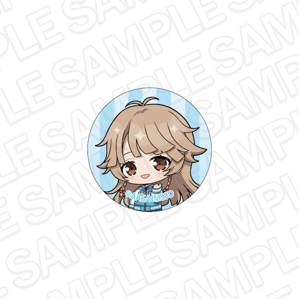 Contents Seed Movie High School Fleet Glass Pin Kouko Nosa 10th Anniversary Mini Chara ver.