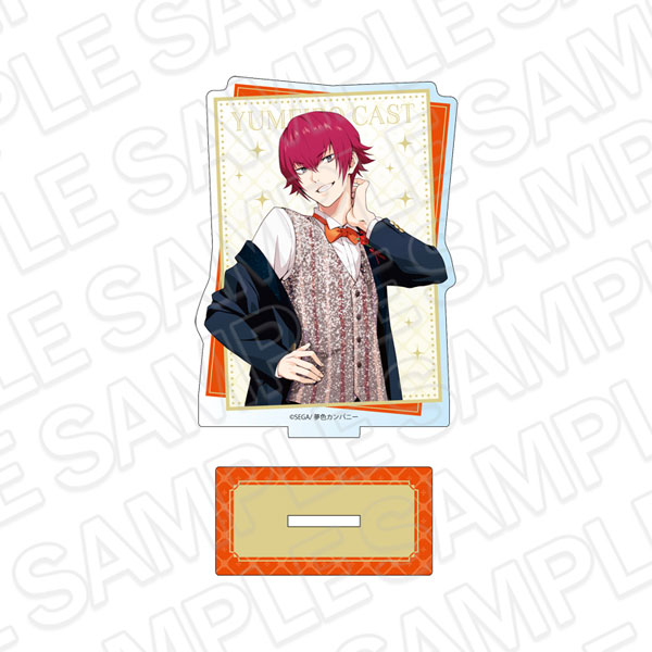 Contents Seed Yumeiro Cast Card-Shaped Glitter Acrylic Stand Gaku Sudo 10th Anniversary ver.