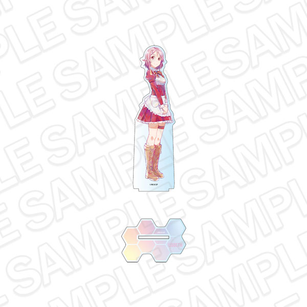 Contents Seed Sword Art Online Deka Acrylic Stand Lisbeth crayon painting ver. gambar 1