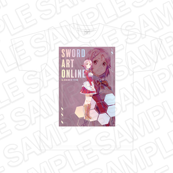 Contents Seed ソードアート・オンライン フルカラーTシャツ リズベット クレヨン画ver. 画像 1