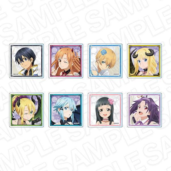 Contents Seed Sword Art Online Acrylic Block (Random) Angel / Devil ver. 8Item Set