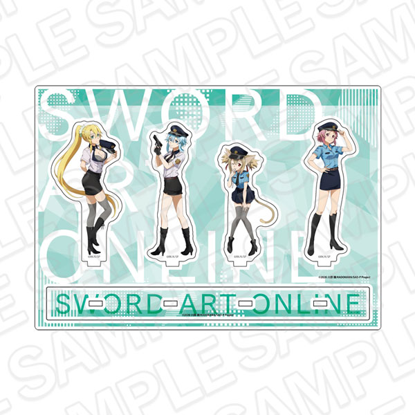 Contents Seed Sword Art Online Acrylic Diorama Police ver. imagen 1