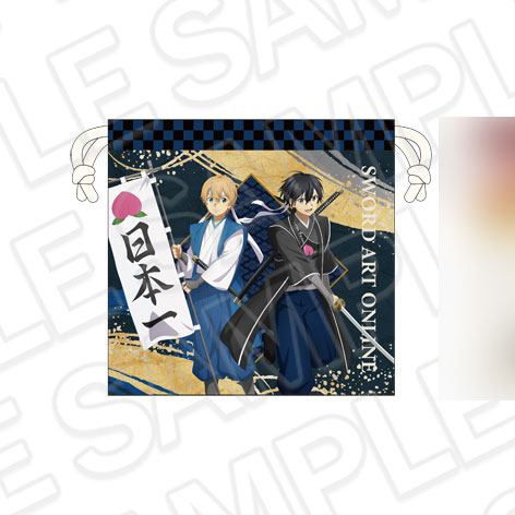 Contents Seed Sword Art Online Drawstring Bag Momotaro / Oni ver. 圖片 1