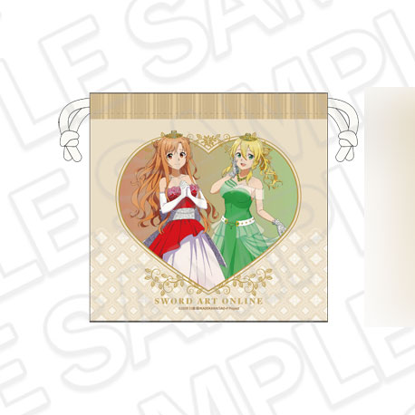 Contents Seed Sword Art Online Drawstring Bag Princess / Witch ver. imagen 1