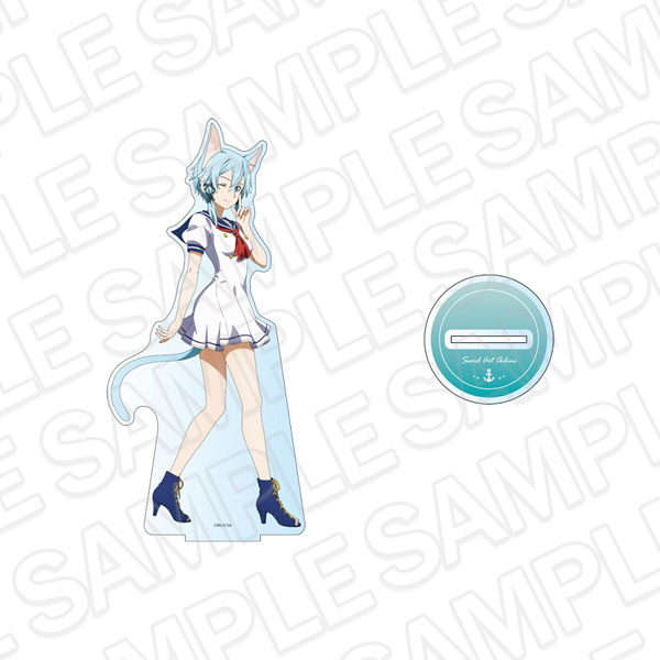 Contents Seed Sword Art Online Deka Acrylic Stand Sinon Sailor ver. image 1