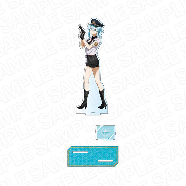 Contents Seed Sword Art Online Deka Acrylic Stand Sinon Phantom Thief / Police ver. gambar 1