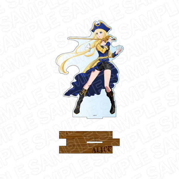 Contents Seed Sword Art Online Deka Acrylic Stand Alice Pirate / Navy ver.