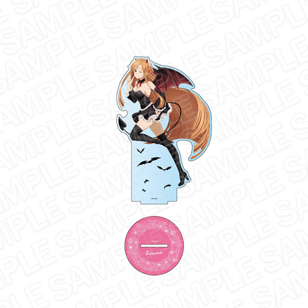 Contents Seed Sword Art Online Deka Acrylic Stand Asuna Angel / Devil ver. image 1