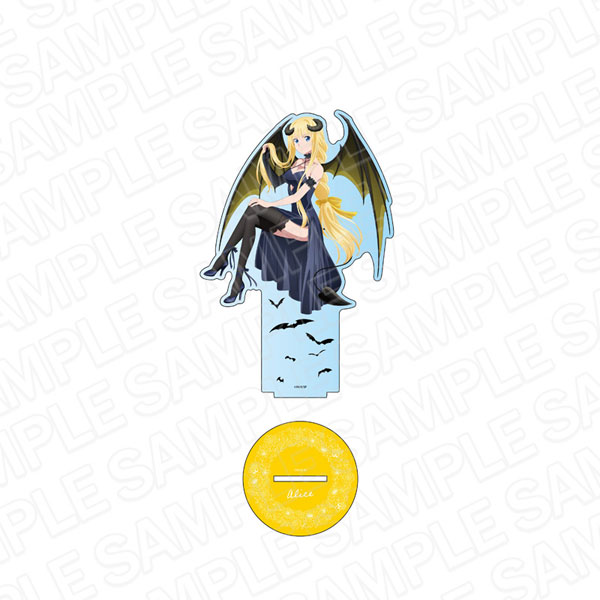 Contents Seed Sword Art Online Deka Acrylic Stand Alice Angel / Devil ver. image 1