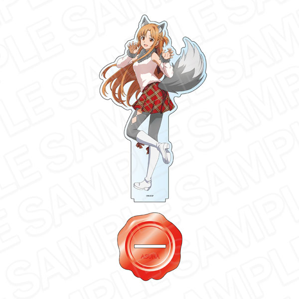 Contents Seed Sword Art Online Deka Acrylic Stand Asuna Monster / Yokai ver. image 1