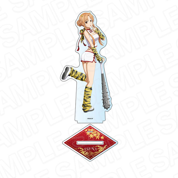 Contents Seed Sword Art Online Deka Acrylic Stand Asuna Momotaro / Oni ver. image 1