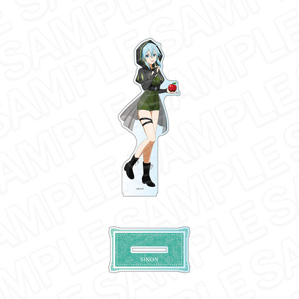 Contents Seed Sword Art Online Deka Acrylic Stand Sinon Princess / Witch ver. image 1