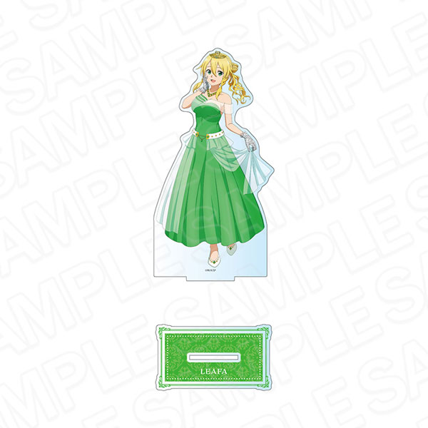 Contents Seed Sword Art Online Deka Acrylic Stand Leafa Princess / Witch ver. image 1