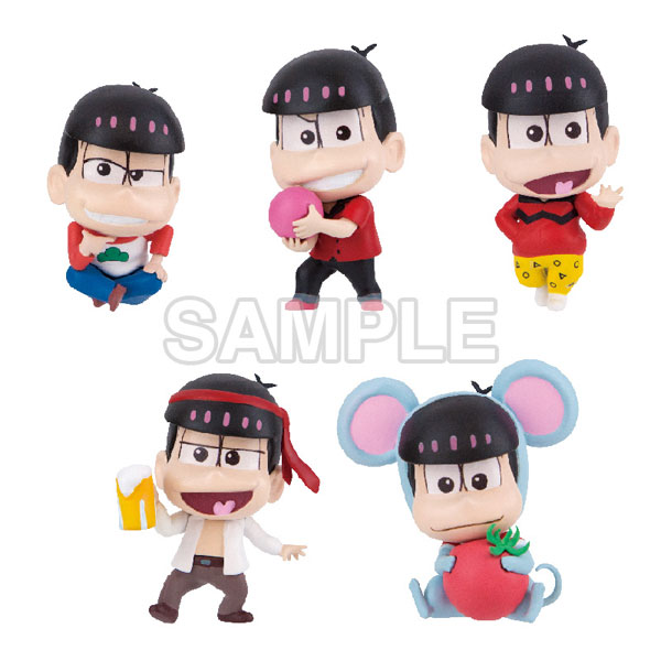 Bushiroad Creative Osomatsu-san Osomatsu ga Ippai Collection Figure All 5Type Set