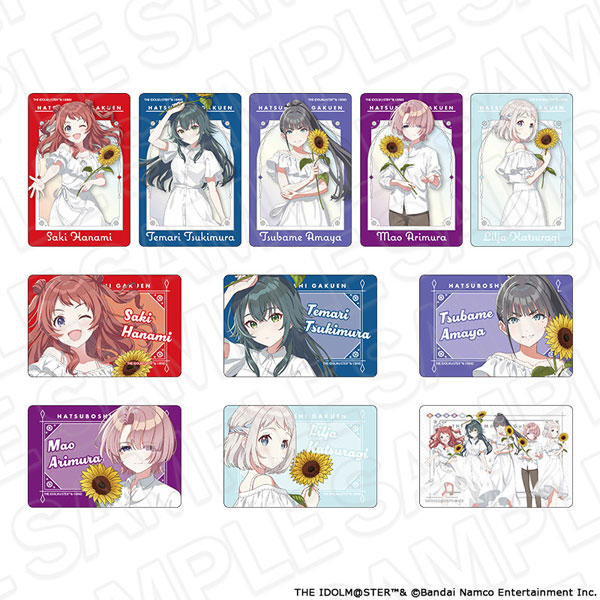 Contents Seed Gakuen iDOLM@STER Aurora Clear Card (Random) A sunflower ver. 11Item Set