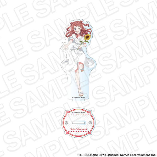 Contents Seed Gakuen iDOLM@STER Acrylic Figure Saki Hanami sunflower ver.