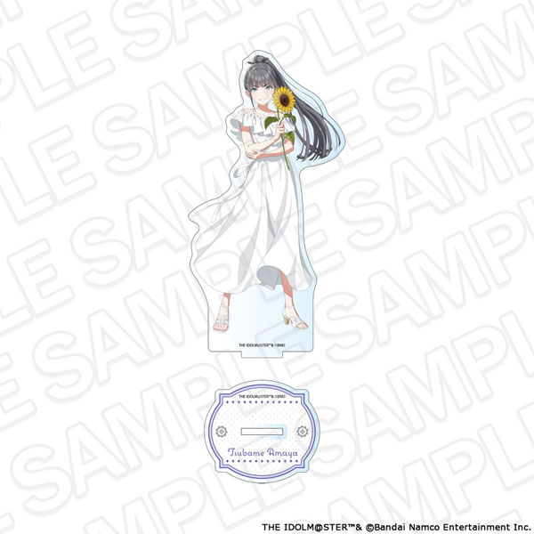 Contents Seed Gakuen iDOLM@STER Acrylic Figure Tsubame Amaya sunflower ver. gambar 1