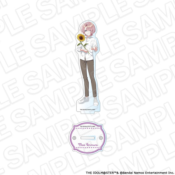 Contents Seed Gakuen iDOLM@STER Acrylic Figure Mao Arimura sunflower ver. Bild 1