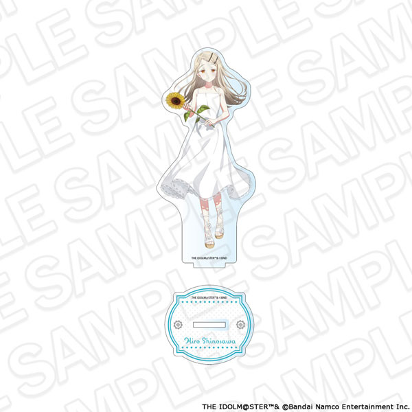 Contents Seed Gakuen iDOLM@STER Acrylic Figure Hiro Shinosawa sunflower ver.