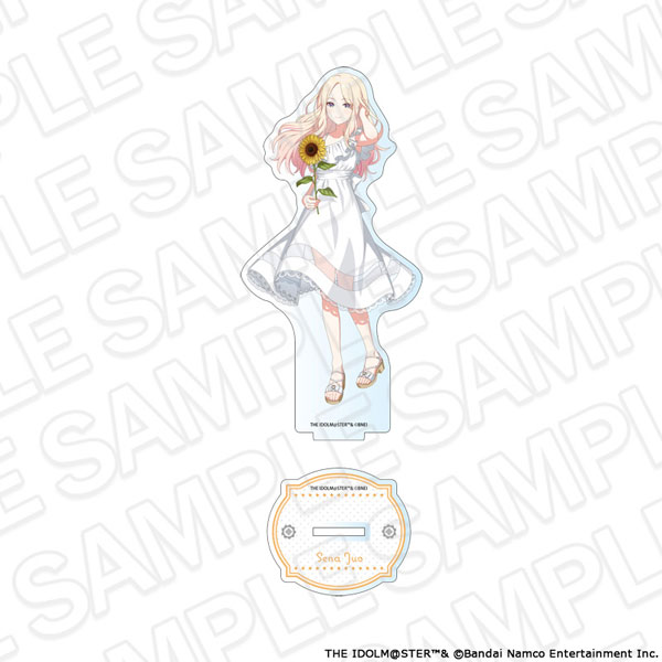 Contents Seed Gakuen iDOLM@STER Acrylic Figure Sena Juo sunflower ver.