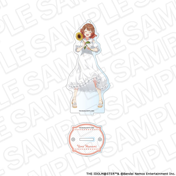 Contents Seed 学園アイドルマスター アクリルフィギュア 花見うめ ひまわりver. 画像 1