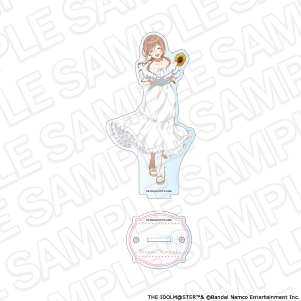 Contents Seed Gakuen iDOLM@STER Acrylic Figure Rinami Himesaki sunflower ver. hình ảnh 1