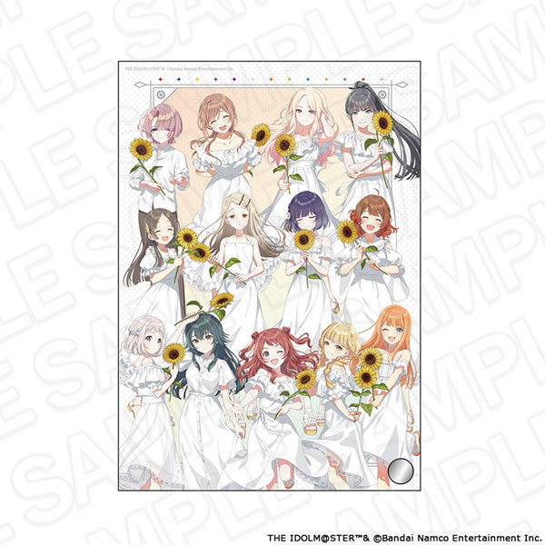 Contents Seed 学園アイドルマスター オーロラミニアクリルアート ひまわりver.