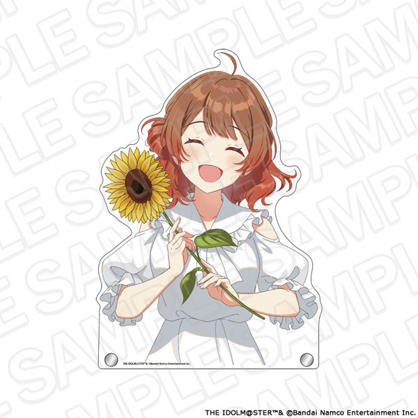 Contents Seed Gakuen iDOLM@STER Jumbo Diecut Acrylic Board Ume Hanami sunflower ver.