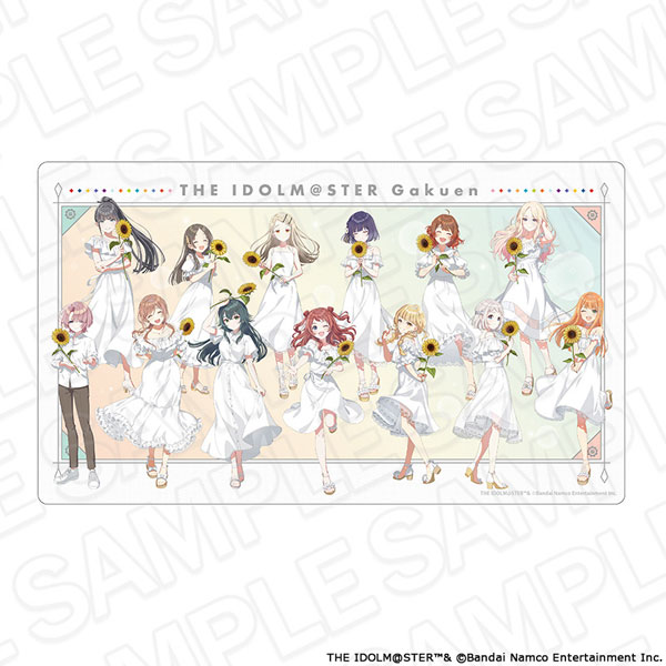 Contents Seed Gakuen iDOLM@STER Rubber Desk Mat sunflower ver. vol.2