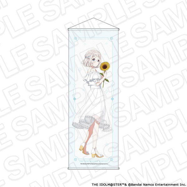 Contents Seed Gakuen iDOLM@STER Jumbo Wall Scroll Lilja Katsuragi sunflower ver. image 1